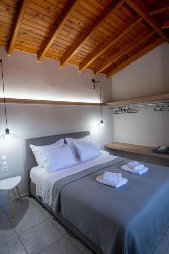 Krevet ili kreveti u jedinici u okviru objekta Avres Apartments