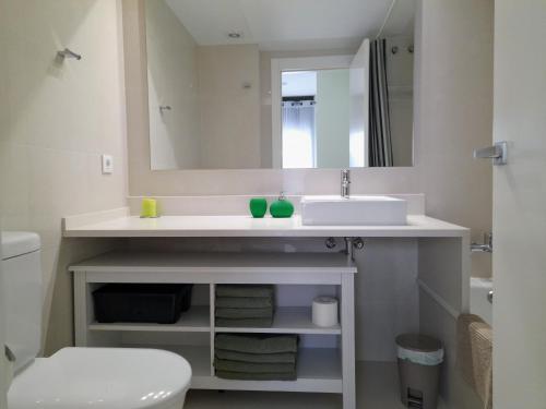 Bilik mandi di Apartamento Lliris Sol
