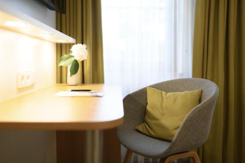 Zona de estar de Hotel Hiller in Abstatt
