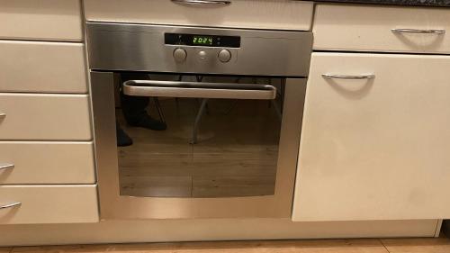Dapur atau dapur kecil di Appartment nahe Galopprennbahn
