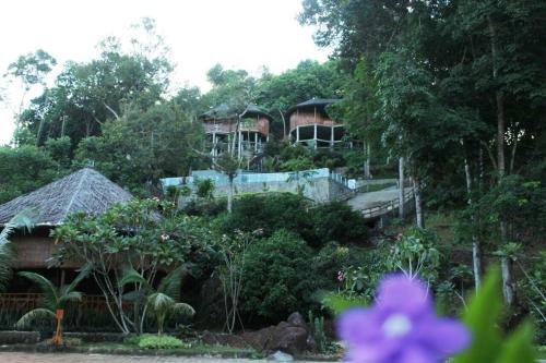 Κήπος έξω από το de Bintan Villa