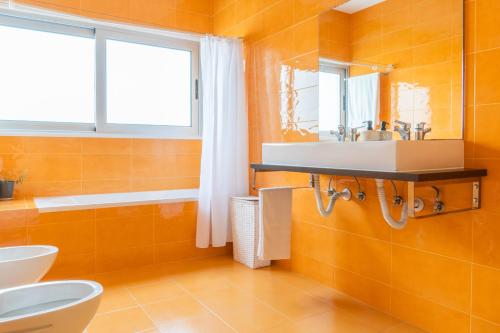 Et badeværelse på Casa verde