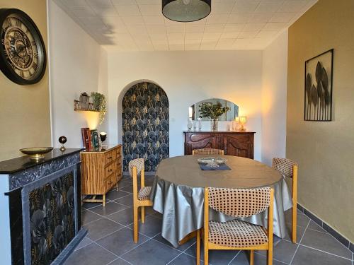 Et opholdsområde på Les camélias