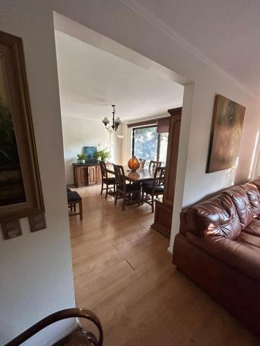 Dining area in the homestay