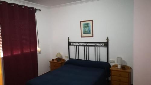 Katil atau katil-katil dalam bilik di Hostal Colon Antequera