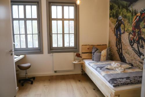 Katil atau katil-katil dalam bilik di Conny's Träumerei