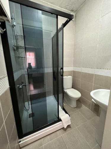 Kylpyhuone majoituspaikassa Topkapi Apartments