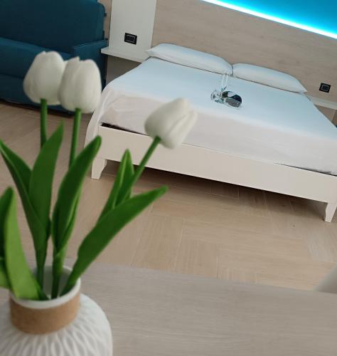Stefanelli Tropea Homeにあるベッド