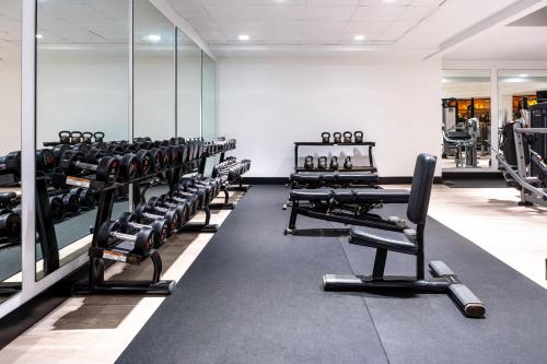 Fitness centrum a/nebo fitness zařízení v ubytování Showboat Hotel Atlantic City