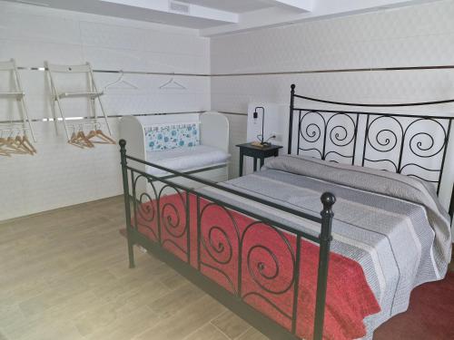 Postel nebo postele na pokoji v ubytování Las palmeras