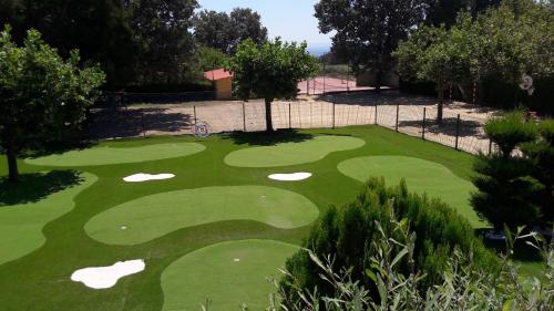 Instalaciones para jugar al golf en el camping o alrededores