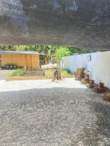 a view of a courtyard with a building at Apartment Unit Rental in Dauis Panglao Bohol in Dauis