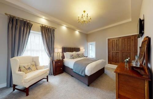 Ένα ή περισσότερα κρεβάτια σε δωμάτιο στο Newbay House Wexford