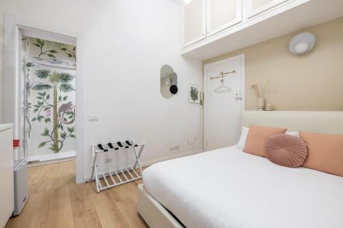 Ένα ή περισσότερα κρεβάτια σε δωμάτιο στο Leonina Apt - Colosseum