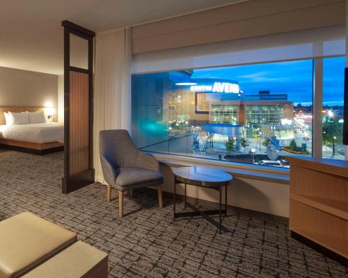 Posezení v ubytování Hyatt Place Moncton-Downtown
