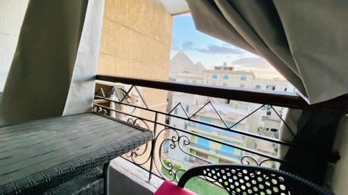 Nespecifikovaný výhled na hory nebo výhled na hory při pohledu z hotelu