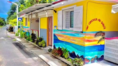 Au coucher du soleil