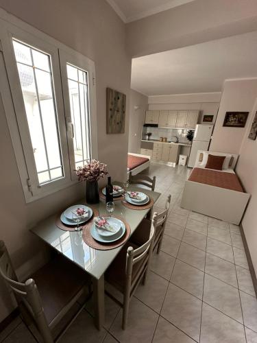 Χώρος καθιστικού στο Repanidi Apartments