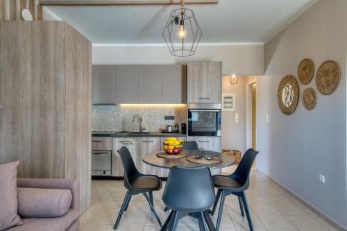 Kuchyň nebo kuchyňský kout v ubytování Seaside House for 10