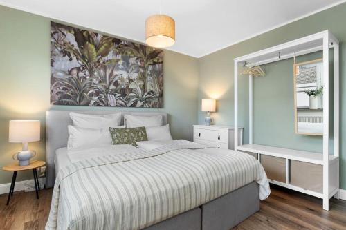 Postel nebo postele na pokoji v ubytování JOOYFUL STAYS Townhouse