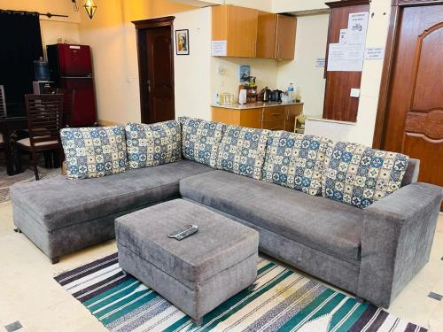 Ruang duduk di Backpackers Hostel Islamabad