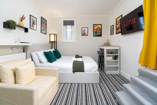 Χώρος καθιστικού στο Highbury & Islington Hub