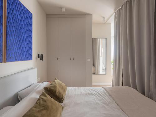 Krevet ili kreveti u jedinici u objektu INDIGO - Brand New Studio Apartment