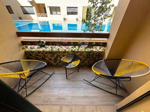 A piscina localizada em Guéliz l’hivernage nour5 ou nos arredores