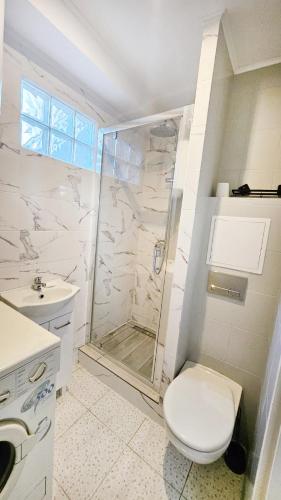 Koupelna v ubytování Relax Apartament Przemyśl