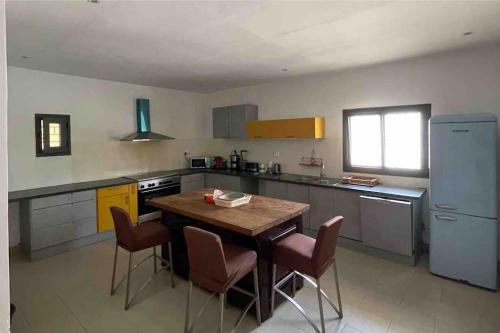 Køkken eller tekøkken på Belle villa saly