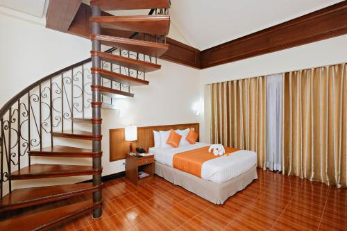 Katil atau katil-katil dalam bilik di The Suites At Mount Malarayat