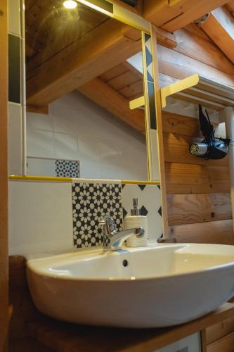 Koupelna v ubytování B&B Mappamundi