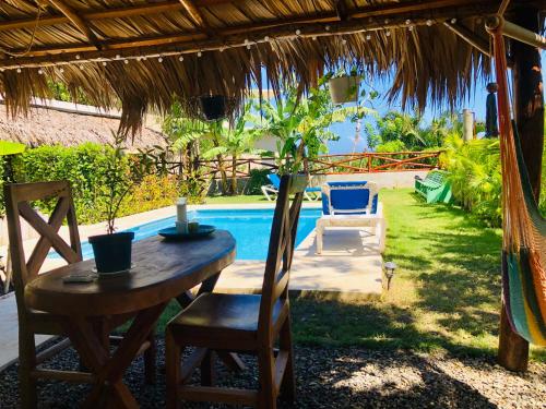 Zahrada ubytování Sfeervolle studio in Encuentro Cabarete