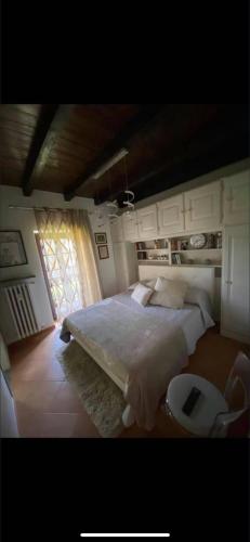 Postel nebo postele na pokoji v ubytování Ancienne Maisonnette
