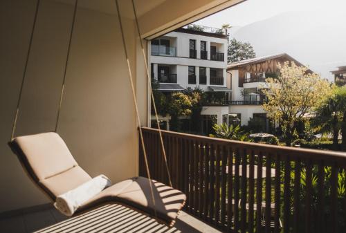 Μπαλκόνι ή βεράντα στο Hotel Ansitz Plantiz