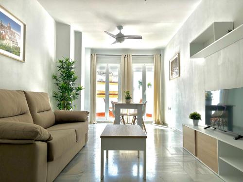 Posezení v ubytování Alojanómadas Jerez Centro