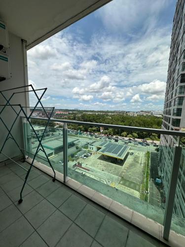 Balkoni atau teres di Plazio 1 Bedroom & Studio