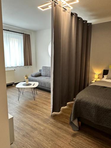 En eller flere senge i et værelse på Harmony Living - Graz Stadion Liebenau