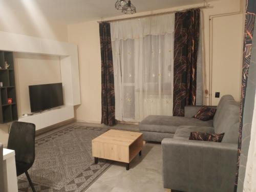 Μια τηλεόραση ή/και κέντρο ψυχαγωγίας στο Uroczy Apartament 3