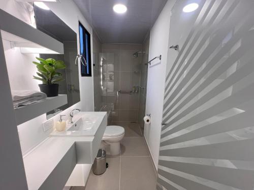 Kylpyhuone majoituspaikassa 'SELECT' Medellin