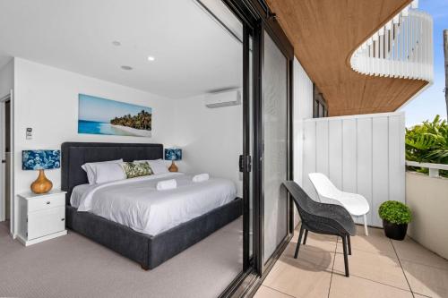 Ένα ή περισσότερα κρεβάτια σε δωμάτιο στο Ohana Apartments 8 managed by Batemans Bay Accom