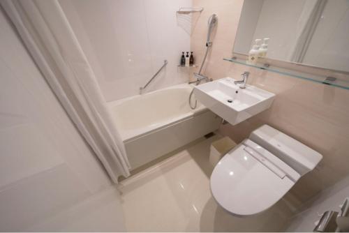 Koupelna v ubytování BOOK HOTEL 京都九条