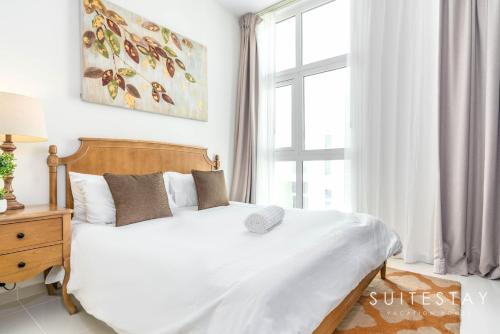 Postel nebo postele na pokoji v ubytování Spacious Homely Villa in Residential Community