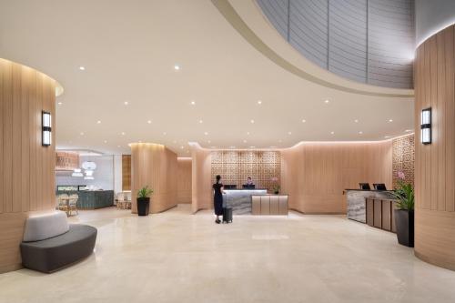 Posezení v ubytování Grand Mercure Singapore Roxy