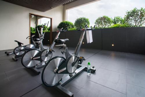 Fitness centrum a/nebo fitness zařízení v ubytování One Dundas
