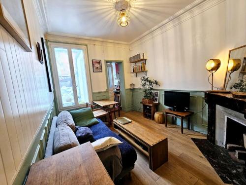 Charming 2-room apartment with garden - 10 min from the centre of Paris and the Olympic Village