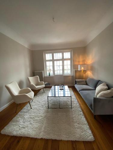 Posezení v ubytování Ferienhaus ON90