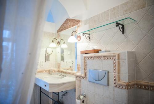 Koupelna v ubytování Art Boutique Hotel Bürgerhaus