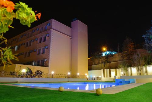 Bazén v ubytování Petra Castle Hotel nebo v jeho okolí