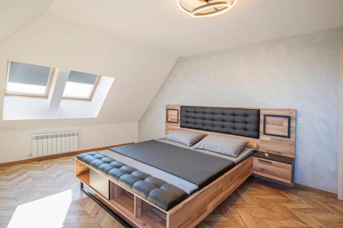 Postel nebo postele na pokoji v ubytování 20% Given Discount 2BDR APT Dragalevtsi